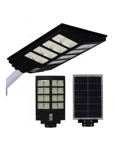 LAMPA SOLARA LED, Velora, 800w, CORP ILUMINAT, CU INCARCARE SOLARA, PANOU FOTOVOLTAIC, SUPORT, TELECOMANDA