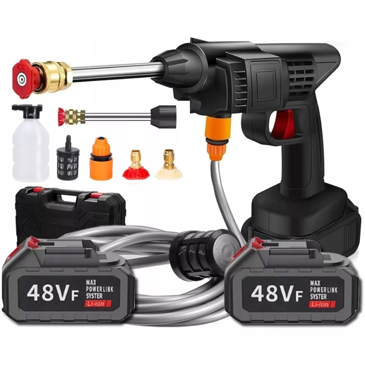 Aparat De Spalat Cu Presiune cu 2 Baterii 48 V