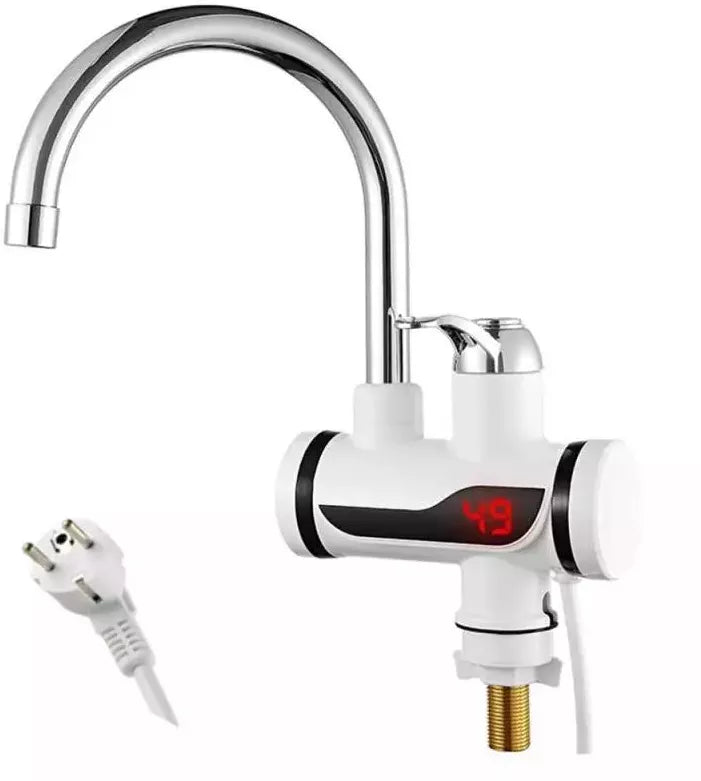 Robinet Electric Instant Cu Montare Pe Chiuveta, AfisaJ LCD Temperatura, Incalzire Instantanee