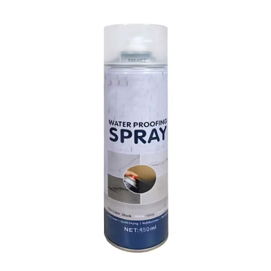 Spray De Etansare 450 ml, Impermeabil, Hidroizolatie, Protectie De Lunga Durata Anti Apa, Uscare Rapida, Multisuprafe, Ciment, Gresie, Metal, Burlane